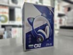 ⁦Casque stéréo Bluetooth sans fil oreilles de chat électroluminescents avec support carte TF⁩ - الصورة ⁦10⁩