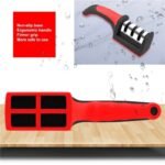 ⁦Aiguisoir de couteaux a 3 étapes en acier diamant enduit de céramique , outils d’affûtage de cuisine⁩ - الصورة ⁦3⁩