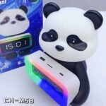 ⁦Enceinte Bluetooth Panda et Réveil Numérique RGB CH-M53 – مكبر صوت وساعة منبه⁩ - الصورة ⁦5⁩
