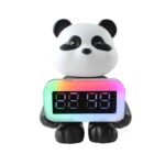 ⁦Enceinte Bluetooth Panda et Réveil Numérique RGB CH-M53 – مكبر صوت وساعة منبه⁩ - الصورة ⁦4⁩
