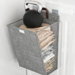 ⁦Panier à linge mural pliable pour vêtements sales, rangement pour linge, grande capacité⁩ - الصورة ⁦6⁩