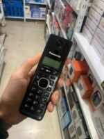 ⁦Panasonic Téléphone Numérique Sans Fil KX-TG1711 - هاتف أرضي لاسلكي بخاصية تسجيل الأرقام مع شاشة رقمية⁩ - الصورة ⁦7⁩