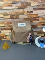 ⁦Sac à dos oxford Antivol étanche Pour Femme – Biege⁩ - الصورة ⁦4⁩