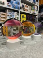 ⁦Sablier Lampe led 3D tactile USB en verre avec télécommande⁩ - الصورة ⁦7⁩