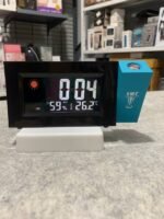 ⁦Réveil numérique de Projection, fonction Snooze, Angle réglable, rétro-éclairage⁩ - الصورة ⁦7⁩