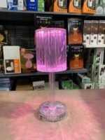 ⁦Veilleuse en cristal avec télécommande tactile USB⁩ - الصورة ⁦8⁩