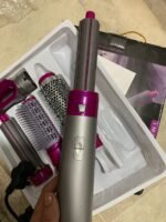 ⁦Sèche-cheveux peigne à air chaud 5in1 curling premium protection⁩ - الصورة ⁦9⁩