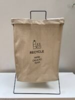 ⁦Panier À Linge Pliable Avec Support En Fer en forme de X⁩ - الصورة ⁦16⁩