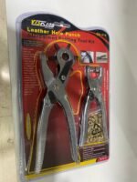 ⁦Cuir Ceinture Trou Punch + Bouton Pression Outil Kit⁩ - الصورة ⁦6⁩