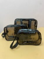 ⁦Pack 3 Pcs Sacs de toillete trousse à cosmétiques, trousse de maquillage, trousse de toilette étanche V2⁩ - الصورة ⁦9⁩