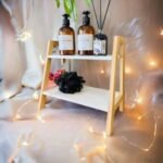 ⁦étagère en Bambou Décorative pour Salle de Bain, Livres⁩ - الصورة ⁦3⁩