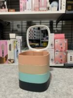 ⁦boîte de rangement pour bijoux multi-couches avec mirroir⁩ - الصورة ⁦11⁩