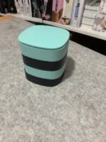 ⁦boîte de rangement pour bijoux multi-couches avec mirroir⁩ - الصورة ⁦5⁩