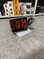 ⁦Réveil numérique intelligent avec projecteur 180° TempéRature USB , Snooze DS-8590L⁩ - الصورة ⁦8⁩