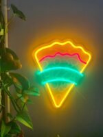 ⁦Signe Néon Led Pizza Pour Décoration De Restaurant⁩ - الصورة ⁦5⁩