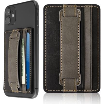 Étui porte-cartes pour téléphone portable auto-adhésif – حاملة بطاقات خلف الهاتف
