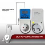⁦Prise Stabilisateur contre les basses et hautes tensions dans le réseau électrique 30 A - JL-VPDB2000 -⁩ - الصورة ⁦2⁩