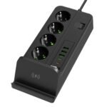 ⁦Multiprise 4 SOCKET 2500W avec USB, Type-C et chargement sans fil – مقبس طاقة وشاحن لاسلكي⁩ - الصورة ⁦6⁩