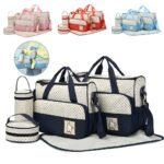 Ensemble de Sacs à Langer Multifonction 5Pcs