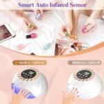 ⁦Lampe à Ongles UV LED 268W avec Capteur Automatique et 4 Minuteries – مصباح العناية بالأظافر⁩ - الصورة ⁦4⁩