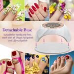 ⁦Lampe à Ongles UV LED 268W avec Capteur Automatique et 4 Minuteries – مصباح العناية بالأظافر⁩ - الصورة ⁦5⁩