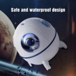 ⁦Humidificateur d'air électrique Spacecraft avec lumière LED⁩ - الصورة ⁦3⁩