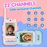 ⁦Pack Talkie-walkie 2pcs pour enfants avec vidéo et camera HD rechargeable⁩ - الصورة ⁦6⁩