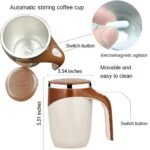 ⁦Tasse de mousseur de lait automatique multifonctionnelle à chargement USB⁩ - الصورة ⁦11⁩