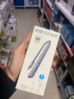 ⁦Hub Multiport USB en aluminium avec 7 Adaptateur USB-C 3.0 pour MacBook - Argent⁩ - الصورة ⁦6⁩