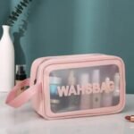⁦Trousse de Douche Wash-bag transparent, étanche⁩ - الصورة ⁦2⁩