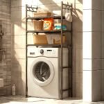 ⁦Étagère de Rangement 3 Niveaux pour Salle de Bain – منظم بثلاث طبقات لأدوات الحمام⁩ - الصورة ⁦2⁩