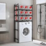 ⁦Étagère de Rangement 3 Niveaux pour Salle de Bain – منظم بثلاث طبقات لأدوات الحمام⁩ - الصورة ⁦6⁩