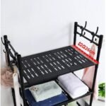 ⁦Étagère de Rangement 3 Niveaux pour Salle de Bain – منظم بثلاث طبقات لأدوات الحمام⁩ - الصورة ⁦5⁩