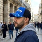 ⁦Casquette Yamaha Racing Bleu et Noire avec Filet Respirant Unisexe – قبعة رياضية جودة عالية⁩ - الصورة ⁦3⁩