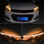 ⁦Feux de Jour LED Et Clignotant 2Pcs Pour Phares de Voiture 60cm⁩ - الصورة ⁦6⁩